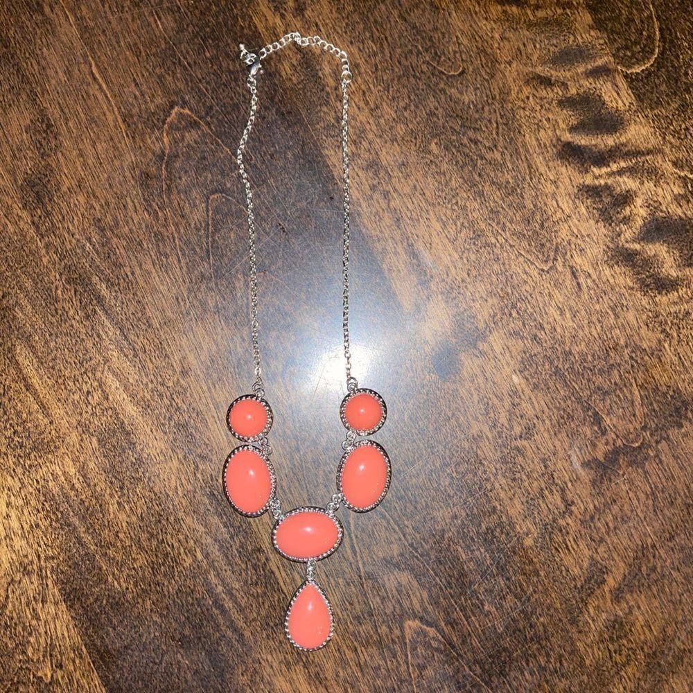 Peach Necklace Unbranded 